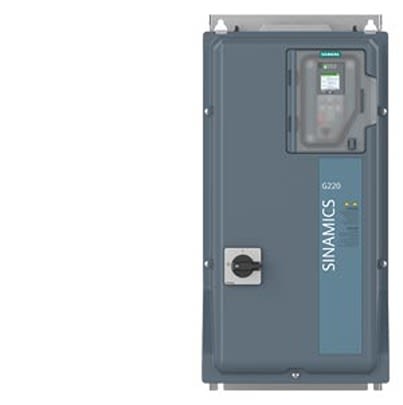 Siemens Converter, 15 kW, 3 Phase, 24 V, 31 A, SINAMICS G220 Series [6SL4113-0JA18-0AF0]; 633-314