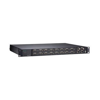 MOXA Device server, 4 Ethernet Port, 8 Serial Port, Serial Interface, 921.6kbit/s Baud Rate [NPort S9650I-8F-2HV-SSC-T]; 633-482