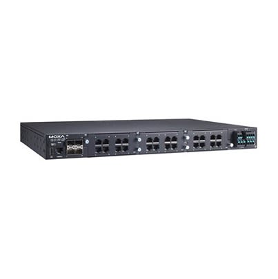MOXA RKS-G4028-4GS-2LV-T, Managed 28 Port Ethernet Switch With PoE RJ-45 [RKS-G4028-4GS-2LV-T]; 633-561