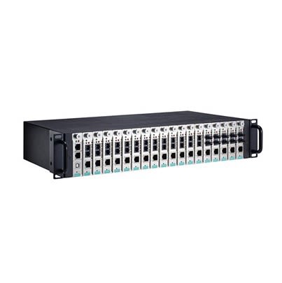 MOXA RJ45 Ethernet Media Converter [TRC-2190-AC]; 633-576