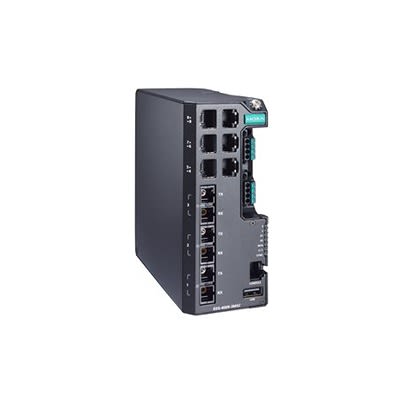 MOXA EDS-4009-3MST-LV-T, Managed 9 Port Ethernet Switch RJ-45 [EDS-4009-3MST-LV-T]; 633-620