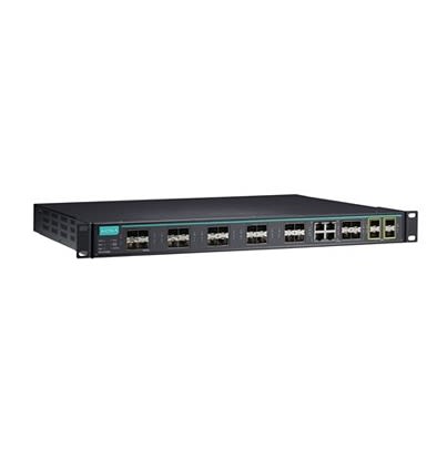 MOXA ICS-G7528A-4XG-HV-HV-T, Managed 28 Port Ethernet Switch USB [ICS-G7528A-4XG-HV-HV-T]; 633-680