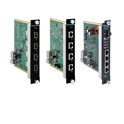 MOXA IM-G7000A-4PoE, Network Switch 4 Port Ethernet Switch With PoE RJ-45 [IM-G7000A-4PoE]; 633-709