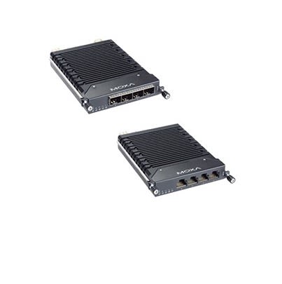 MOXA LM-7000H-4TX, Network Switch 4 Port Ethernet Switch RJ-45 [LM-7000H-4TX]; 633-721