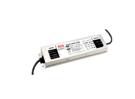 MEAN WELL LED Driver, 120V Output, 240W Output, 2.1A Output, Constant Current Dimmable [ELG-240-C2100-3Y]; 634-235