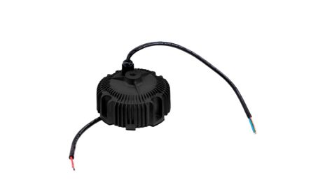 MEAN WELL LED Driver, 49V Output, 100W Output, 2A Output, Constant Current Dimmable [HBG-100-48DA]; 634-242