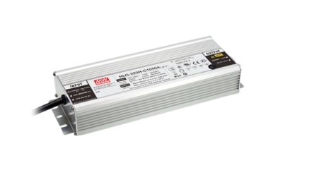 MEAN WELL LED Driver, 311V Output, 320W Output, 1.05A Output, Constant Current Dimmable [HLG-320H-C1050AB]; 634-257