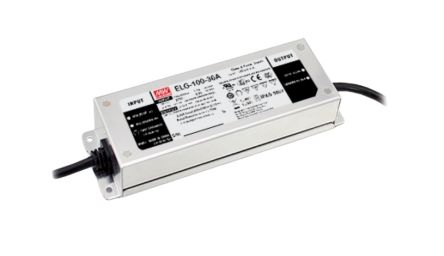 MEAN WELL LED Driver, 42V Output, 100W Output, 4.17A Output, Constant Current / Constant Voltage Dimmable [ELG-100-42D2-3Y]; 634-292