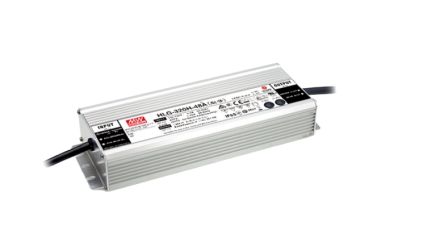 MEAN WELL LED Driver, 12V Output, 320W Output, 22A Output, Constant Current / Constant Voltage Dimmable [HLG-320H-12AB]; 634-314