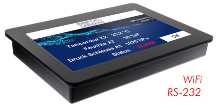Display Visions EA HMI Series HMI Touch-Screen HMI Display - 4.3 in, TFT Display, 480 x 272pixels [EA HMI043RU-42ATCS]; 634-722