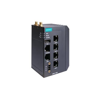 MOXA AWK-1165C-US-T 5 Port Wireless Access Point, IEEE 802.3, IEEE 802.3u, 10/100/1000Mbit/s [AWK-1165C-US-T]; 634-963