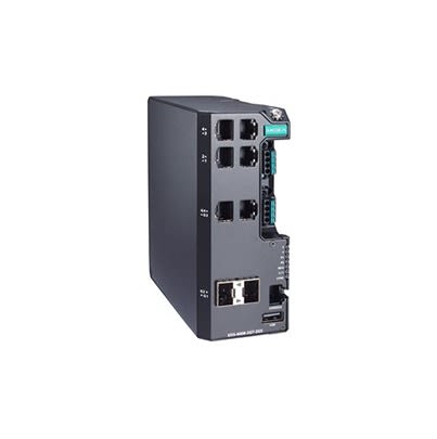 MOXA EDS-4008-2MSC-LV-T, Managed 8 Port Ethernet Switch RJ-45 [EDS-4008-2MSC-LV-T]; 635-008