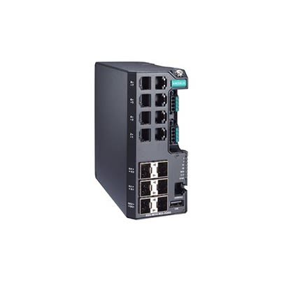 MOXA EDS-4014-4GS-2QGS-LV, Managed 14 Port Ethernet Switch RJ-45 [EDS-4014-4GS-2QGS-LV]; 635-020