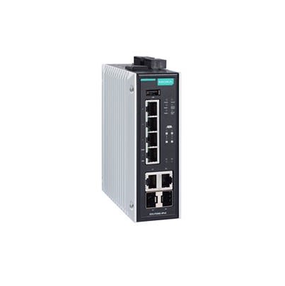MOXA EDS-P506E-4PoE-2GTXSFP, Managed 6 Port Ethernet Switch With PoE RJ-45 [EDS-P506E-4PoE-2GTXSFP]; 635-060