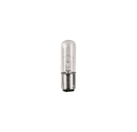 Werma 955 Series Clear Continuous lighting Beacon, 230 V, Base Mounting, BA 15d Bulb [955.015.38]; 635-113