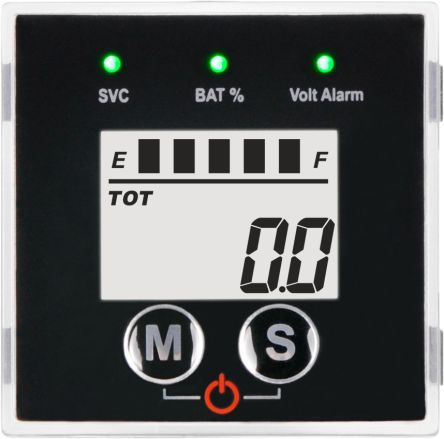 Runleader RL Series Series Digital Voltmeter DC, LCD Display ±0.5 % [RL-BI022]; 635-365