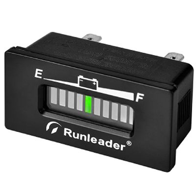 Runleader RL Series Series Digital Voltmeter DC, LED Display [RL-BI029-12-24VDC]; 635-373