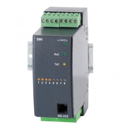 Sifam Tinsley SM4 Series I/O module for Use with SCADA, 253 V Supply, OC Output, RS485 Input [SM4 11008]; 635-390