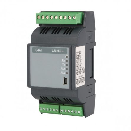 Sifam Tinsley S4AI Series I/O module for Use with RS-485 Modbus, 253 V Supply, Alarm Output, 4-Input, Analog Input [S4AI 1100E0]; 635-393