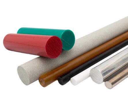 Goodfellow Polyimide PI Rod, 100mm x 19mm Diameter [1000121427]; 636-315