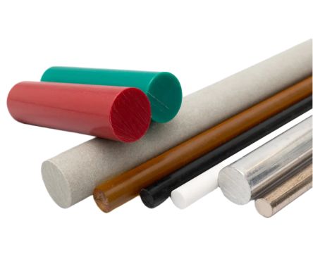 Goodfellow Polyimide PI Rod, 100mm x 50.8mm Diameter [1000121536]; 636-318