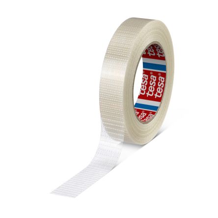 Tesa Tesa 4591 White Packing Tape, 50m x 100mm [04591-00010-00]; 636-729