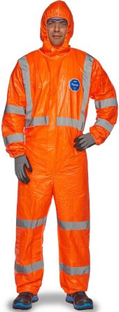DuPont Fluorescent Orange Coverall, S [D15576904]; 637-121