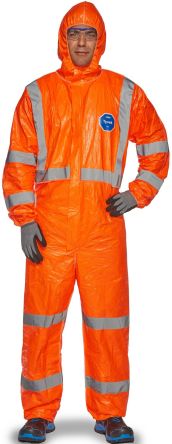 DuPont Fluorescent Orange Coverall, L [D15576906]; 637-123