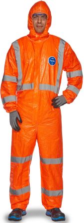 DuPont Fluorescent Orange Coverall, XXXL [D15576909]; 637-126