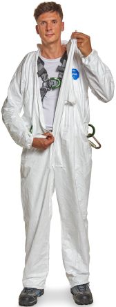 DuPont White Coverall, L [D15573149]; 637-130