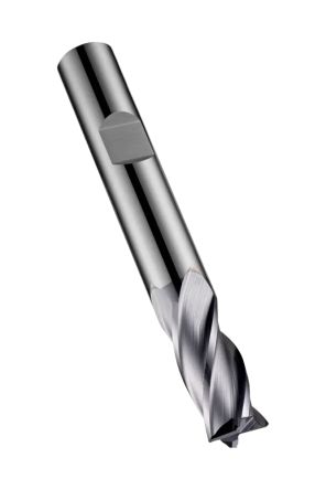Dormer End Mill, 10mm Cutter, Solid Carbide, 10 mm Shank, 22mm Cut Length [S94410.0]; 637-493