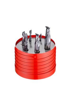 Dormer End Mill, 3 mm, 4 mm, 5 mm, 6 mm, 8 mm, 10 mm Cutter, Solid Carbide [S991SET922]; 637-497