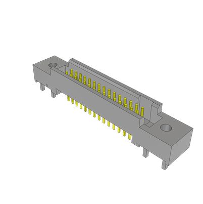 Samtec TFM Series Surface PCB Header, 30 Contact(s), 1.27 mm Pitch, 2 Row(s), Shrouded [TFM-115-01-S-D-DS]; 637-578