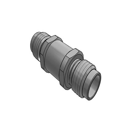 Samtec Straight 50Ω Coaxial Adapter SMPM Jack Jack 40GHz [PRFIA-240-J-J-S]; 637-608
