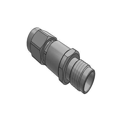 Samtec Straight 50Ω Coaxial Adapter SMPM Plug Jack 40GHz [PRFIA-292-P-J-S]; 637-610
