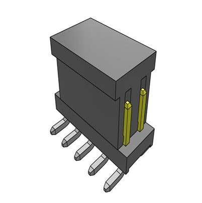 Samtec TMM Series Straight Surface PCB Header, 10 Contact(s), 2 mm Pitch, 2 Row(s), Unshrouded [TMM-105-01-L-D-SM-A-P-TR]; 637-638