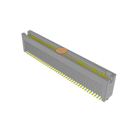 Samtec TFC Series Straight Surface PCB Header, 80 Contact(s), 1.27 mm Pitch, 2 Row(s), Shrouded [TFC-140-32-L-D-A-K-TR]; 637-651