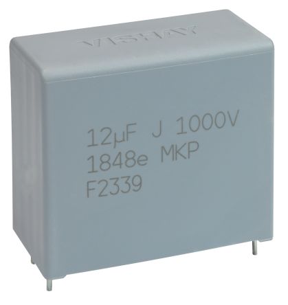 Vishay MKP Polypropylene Film Film Capacitor, 700V dc, 5%, 70μF, Through Hole [MKP1848e67070JY5]; 637-729
