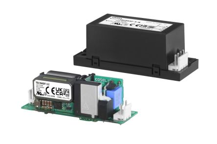 Cosel Switching Power Supply, TECS65F-5, 5V, 10A, 50W, 1 Output, 85 → 264V ac Input Voltage [TECS65F-5]; 638-033