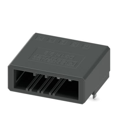 Phoenix Contact Parallel Wave Soldering Mount PCB Header, 4 Contact(s), 3.81 mm Pitch, 1 Row(s), Unshrouded [1341119]; 638-162