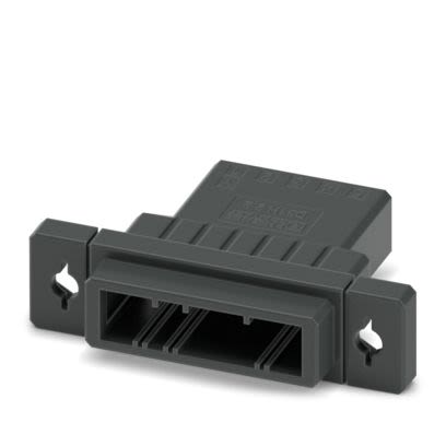 Phoenix Contact, 3.81mm Pitch, 5 Way, , Pluggable Terminal Block, Feed Through Plug, Flange Mount, Snap In Termination, [1341136]; 638-164