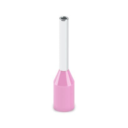 Phoenix Contact Insulated Ferrule, 6mm Pin Length, 0.8mm Pin Diameter, Yellow [2100138]; 638-183