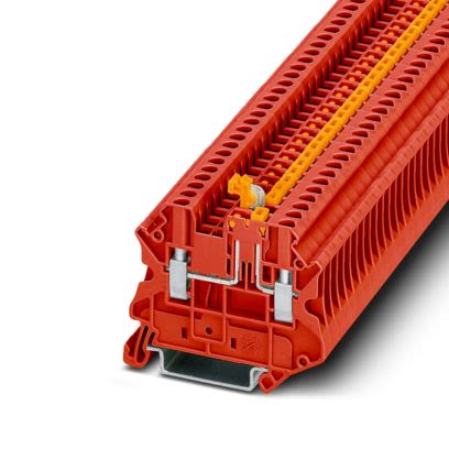 Phoenix Contact 1132641 Red, 2.5mm², 1-Level, Screw Termination [1132641]; 638-207