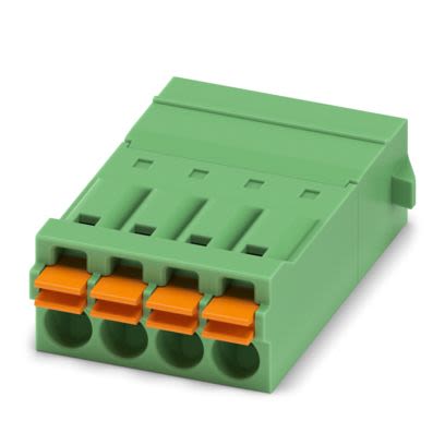 Phoenix Contact PCB Connector, 4-Contact, 3.5mm Pitch, PCB Mount, 1-Row, Push In Spring Termination [1844125]; 638-220