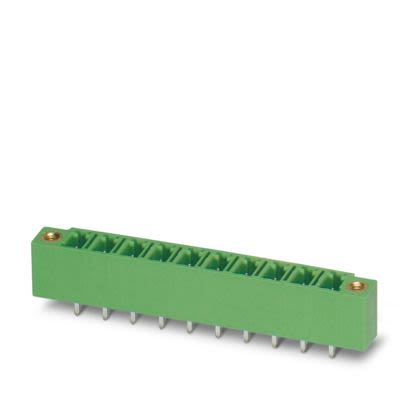 Phoenix Contact Solder PCB Header, 4 Contact(s), 5.08 mm Pitch, 1 Row(s), Shrouded [1847631]; 638-224
