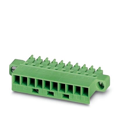 Phoenix Contact PCB Terminal Block, 3-Contact, 3.81mm Pitch, Push-In, 1-Row, Socket Termination [1852370]; 638-230