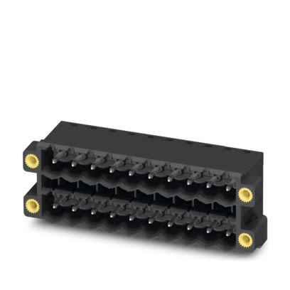 Phoenix Contact Wave Soldering Mount PCB Header, 6 Contact(s), 5.08 mm Pitch, 2 Row(s), Shrouded [1753310]; 638-264