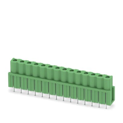 Phoenix Contact Wave Soldering Mount PCB Header, 14 Contact(s), 5.08 mm Pitch, 1 Row(s), Unshrouded [1786064]; 638-274