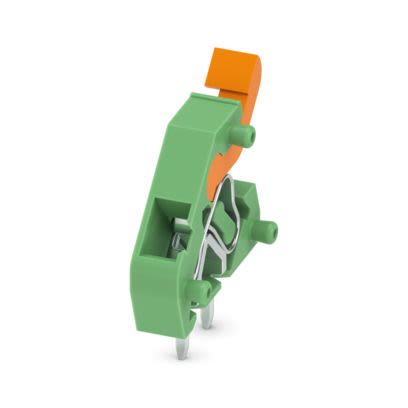 Phoenix Contact PCB Terminal Block, 1-Contact, 3.81mm Pitch, Wave Soldering, 1-Row, Push In Spring Termination [1705003]; 638-293