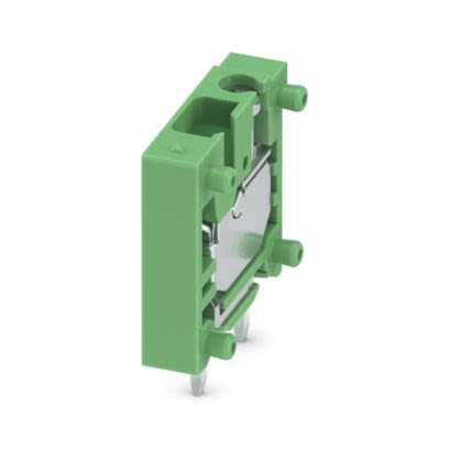Phoenix Contact PCB Terminal Block, 1-Contact, 3.81mm Pitch, Wave Soldering, 1-Row, Plug In, Screw Termination [1707742]; 638-301
